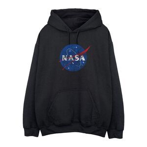 NASA Mens Insignia Logo Hoodie / Black